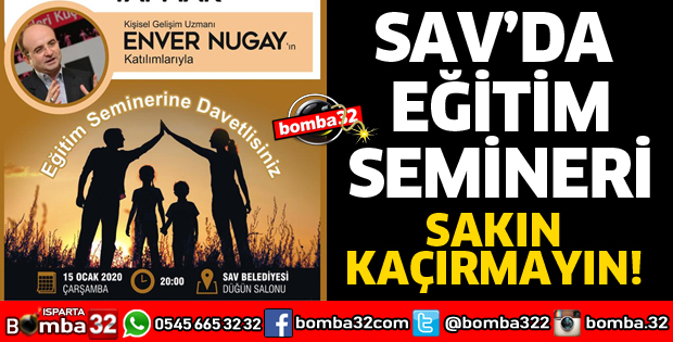 SAV’DA EĞİTİM SEMİNERİ