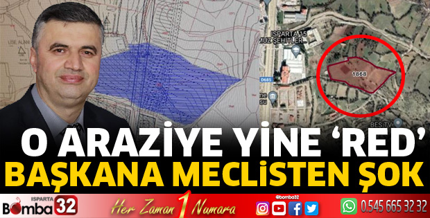 SAV'DAKİ O ARAZİYE RED