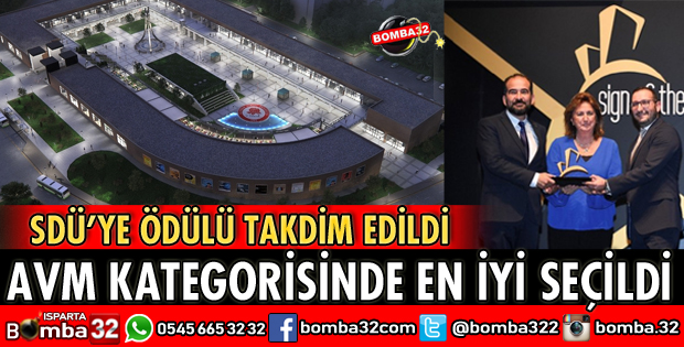 SDÜ AVM KATEGORİSİNDE EN İYİ SEÇİLDİ