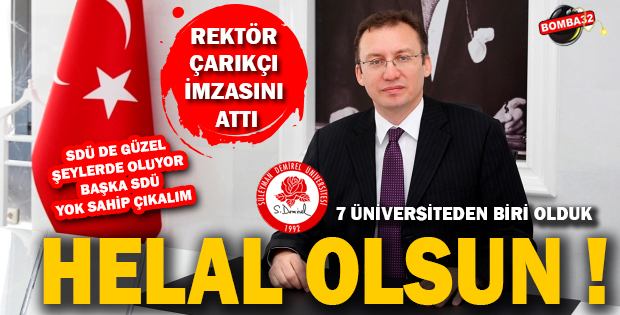SDÜ DEN BÜYÜK BAŞARI