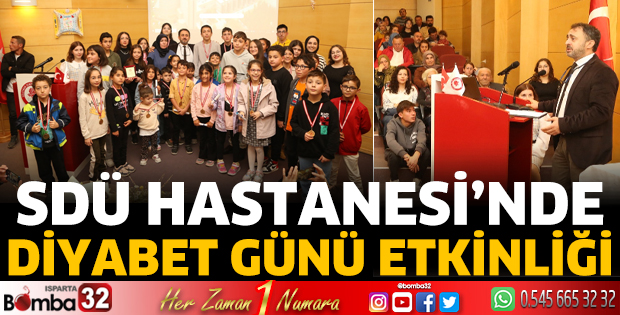 SDÜ Hastanesi'nde Dünya Diyabet Günü etkinliği