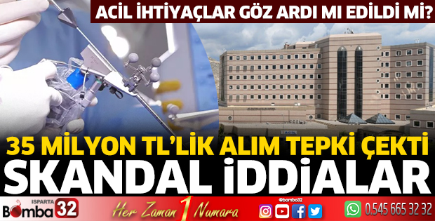 SDÜ hastanesinde skandal iddialar