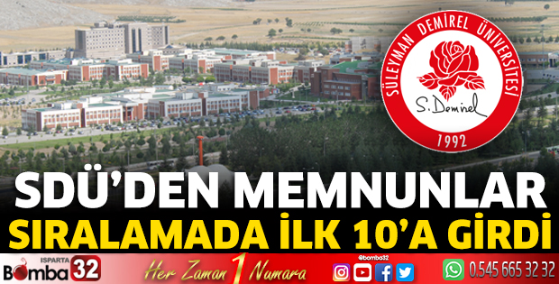 SDÜ İlk 10’da 