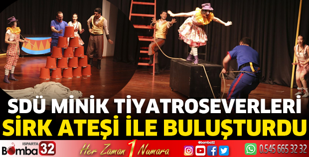 SDÜ minik tiyatroseverleri 