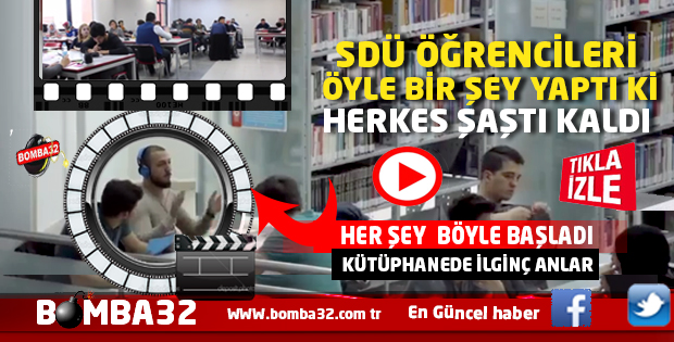 SDÜ ÖĞRENCİLERİ ÖYLE BİR ŞEY YAPTI Kİ HERKES ŞAŞTI KALDI 