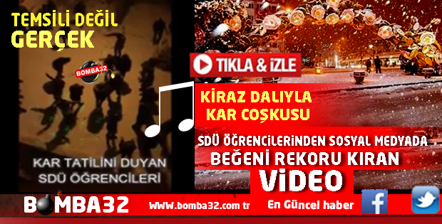 SDÜ ÖĞRENCİLERİNDEN BEGENİ REKORU KIRAN VİDEO 