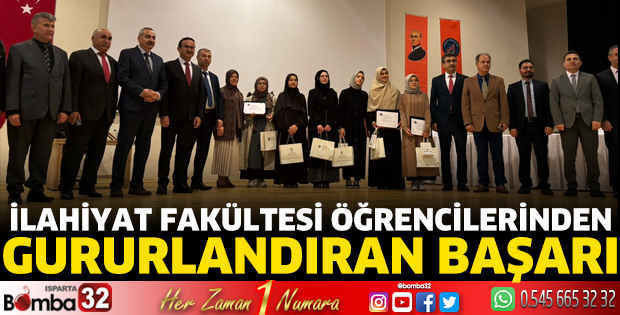 SDÜ öğrencilerinden gururlandıran başarı