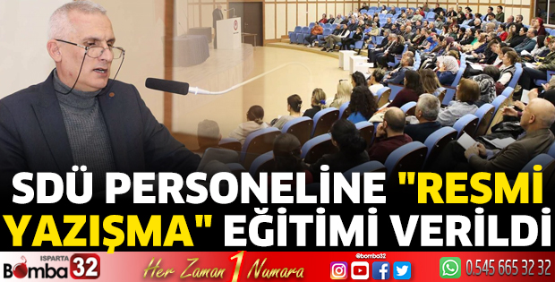 SDÜ personeline 