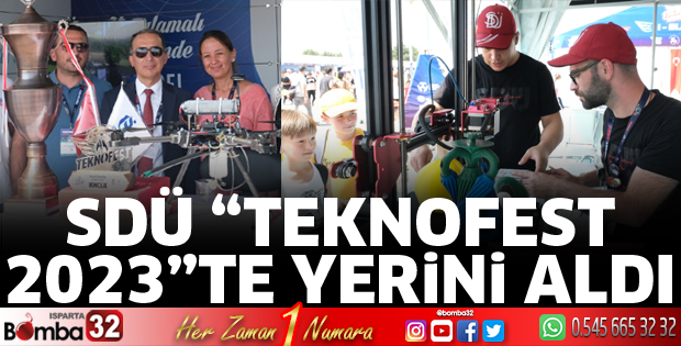 SDÜ TEKNOFEST 2023'te Yerini Aldı
