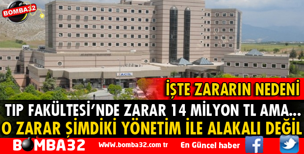 SDÜ TIP FAKÜLTESİNDEKİ ZARAR 14 MİLYON TL AMA İŞTE NEDENİ