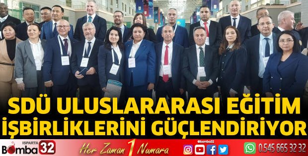 SDÜ Uluslararası Eğitim işbirliklerini güçlendiriyor