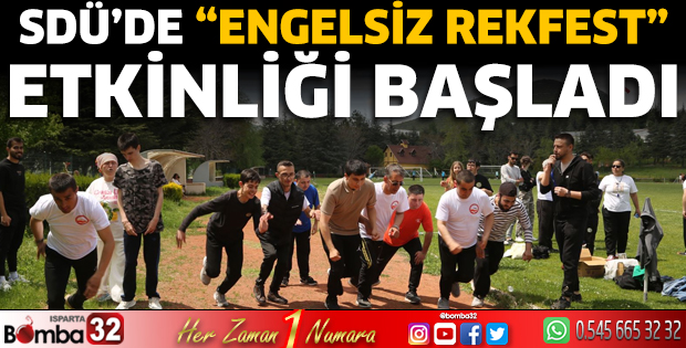 SDÜ’de “Engelsiz Rekfest” Etkinliği Başladı