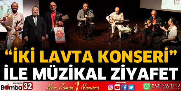 SDÜ’de “İki Lavta Konseri” ile Müzikal Ziyafet