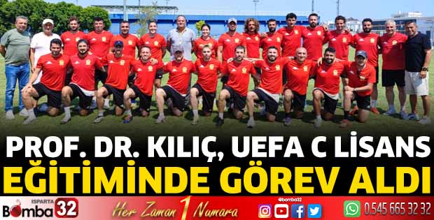 SDÜ’lü Akademisyen UEFA Eğitiminde