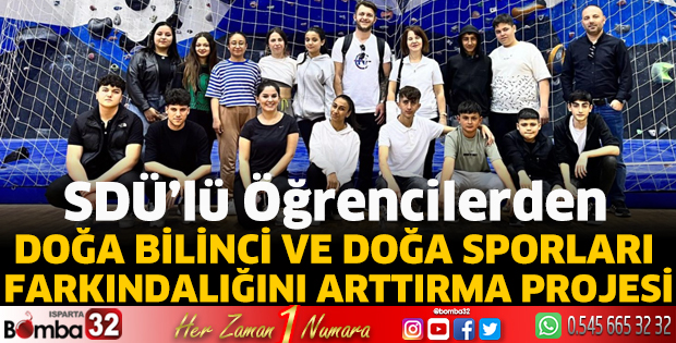 SDÜ’lü öğrencilerden farkındalık projesi