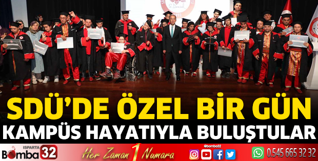 SDÜ'de özel bir gün