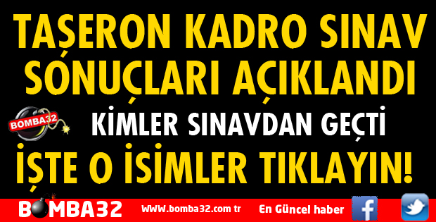 SDÜ'DE TAŞERON İŞÇİLERİN SINAV SONUÇLARI AÇIKLANDI