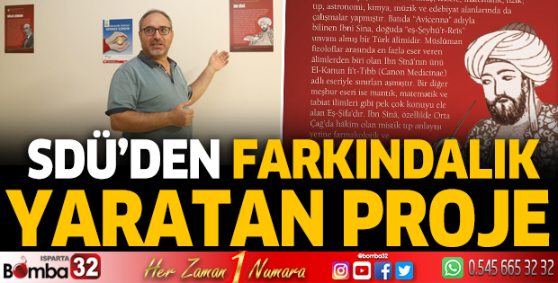SDÜ'den farkındalık yaratan proje