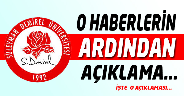 SDÜ'DEN HAZIRLIK SINIFI AÇIKLAMASI