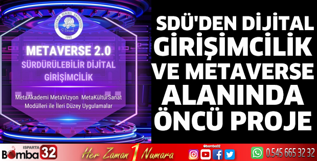 SDÜ'den öncü proje