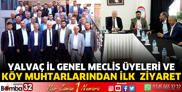 Seçim sonrasında ilk ziyaret