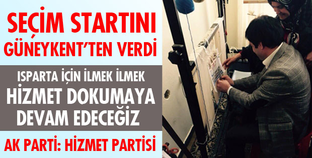 SEÇİM STARTI VERİLDİ