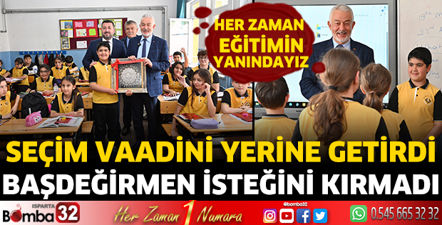 Seçim vaadini yerine getirdi