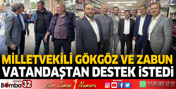 Seçimlerde destek istediler
