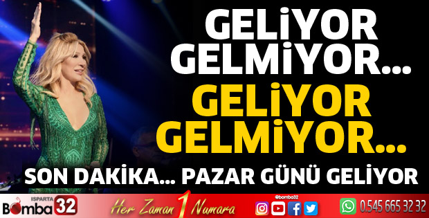 Seda Sayan Pazar günü Sahne alacak