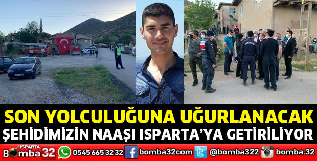 Şehidimiz son yolculuğuna uğurlanacak