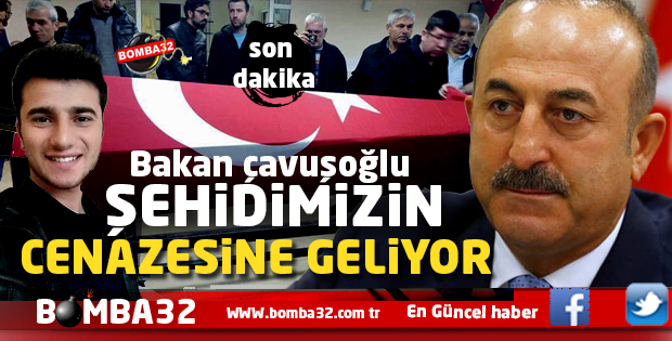 ŞEHİDİMİZE VEDA'YA BAKAN GELİYOR  