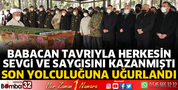 Şehidimizin Babası Son Yolculuğuna Uğurlandı