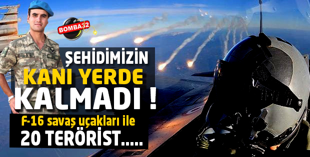 Flaş Haber Şehidimizin Kanı Yerde Kalmadı