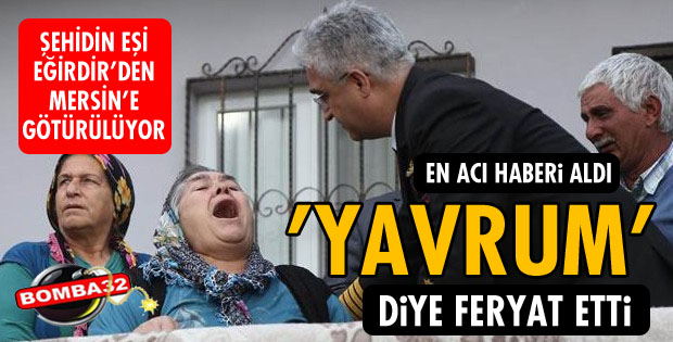 ŞEHİDİN ANNESİ ASKERLERİ GÖRÜNCE....
