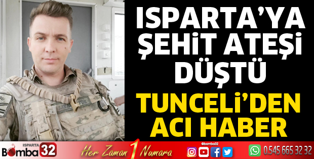 Şehidin var Isparta