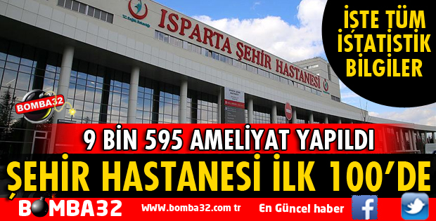 ŞEHİR HASTANESİ İLK 100'E GİRDİ!