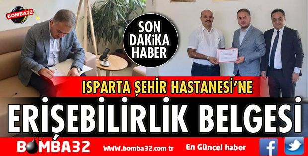 ŞEHİR HASTANESİ'NE ERİŞEBİLİRLİK BELGESİ
