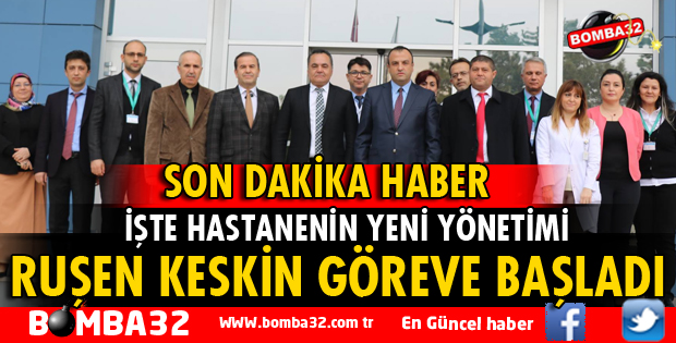 ŞEHİR HASTANESİNİN YENİ BAŞHEKİMİ GÖREVE BAŞLADI