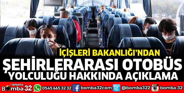 Şehirlerarası Otobüs yolcuğu serbest