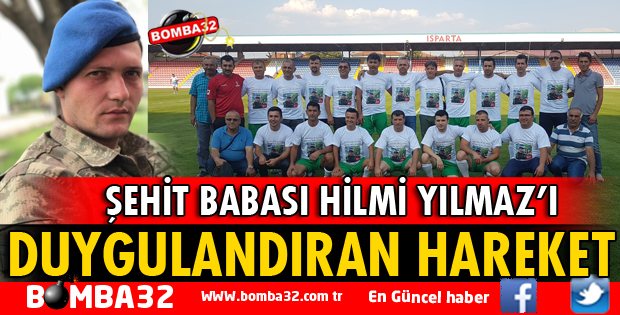 ŞEHİT BABASINI DUYGULANDIRAN HAREKET