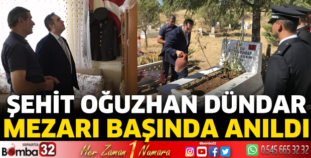 Şehit Oğuzhan Dündar Mezarı Başında Anıldı