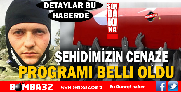ŞEHİT PROGRAMI BELLİ OLDU