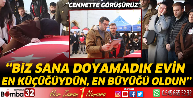Şehit Teğmen Dağlı, son yolculuğuna uğurlandı