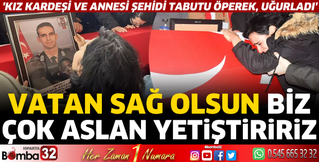 Şehit Teğmen Dut son yolculuğuna uğurlandı