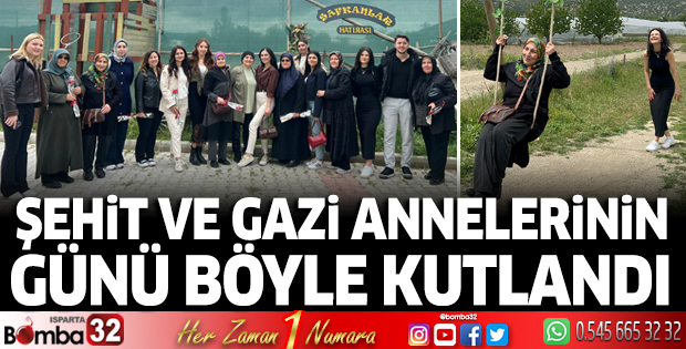 Şehit ve gazi annelerinin günü böyle kutlandı