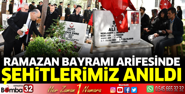 Şehitlerimiz dualarla anıldı