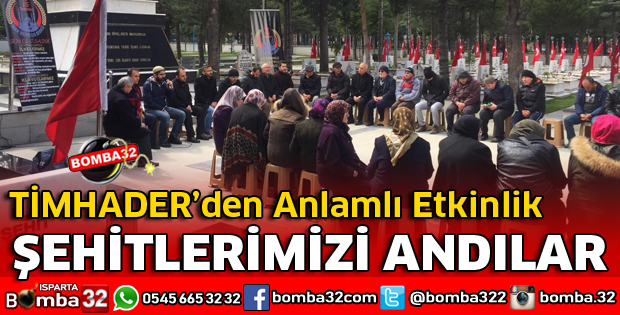 ŞEHİTLERİMİZİ ANDILAR