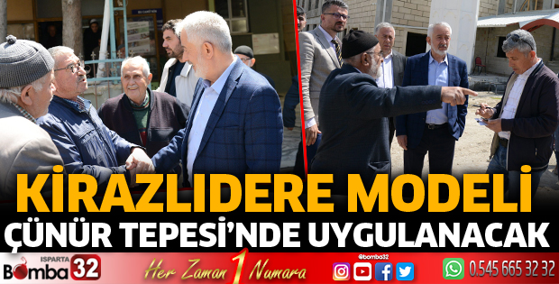 Şehrin ikinci seyir terası Çünür Tepesi