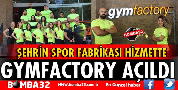 ŞEHRİN SPOR FABRİKASI HİZMETTE GYMFACTORY AÇILDI