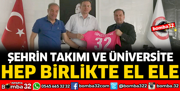 ŞEHRİN TAKIMI VE ÜNİVERSİTE HEP BİRLİKTE EL ELE